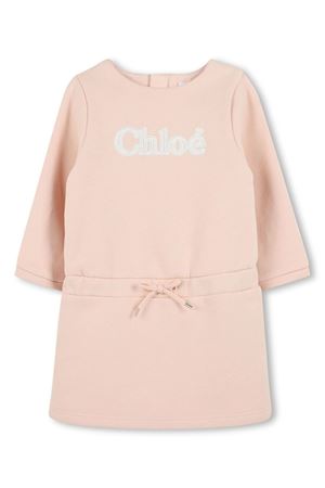 abito in cotone rosa CHLOE' KIDS | C2029245K